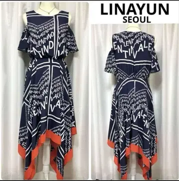 컨디션 최상 LINAYUN SEOUL 한국 드레스 원피스 파티 결혼식