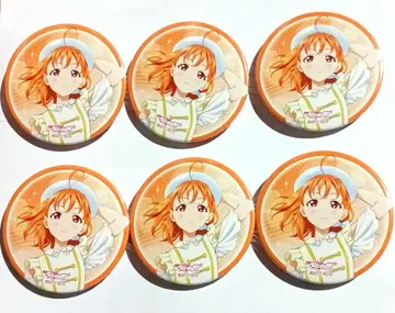 러브 라이브 선샤인 Aqours 타카미 치가 6th 가챠 캔뱃지