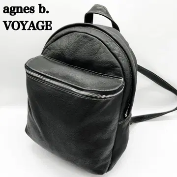 [레어] 아녜스 베. VOYAGE 올 가죽 백팩 블랙