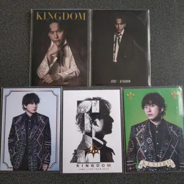 야마시타 켄지로 KINGDOM 포토 카드 5세트 [시크릿]