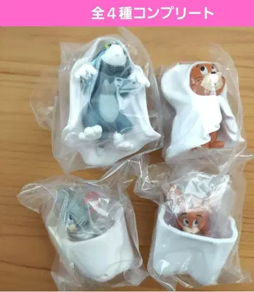 톰과 제리 유령 놀이 피규어 가챠 가챠가챠 풀 컴프 태피