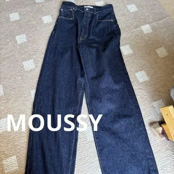 마우지 MOUSSY / 다크 블루 스트레이트 데님 / 26