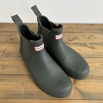 HUNTER 레인부츠 UK7 (25~25.5cm) 모스그린