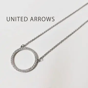 UNITED ARROWS 유나이티드 애로우즈 서클 목걸이