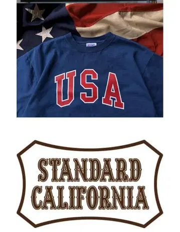 STANDARD CALIFORNIA USA T 새상품 론 헤르만 RHC