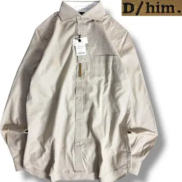 J6076 새상품 D/him. 드레스 셔츠 그레이 계열 48