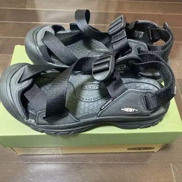 KEEN ZERRAPORT II 샌들 25.5cm 블랙