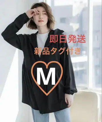 coca UV 차단 후드티 블랙 M 블랙