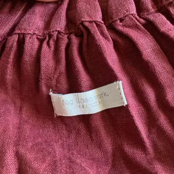 fog linen work 린넨 롱 플레어 스커트