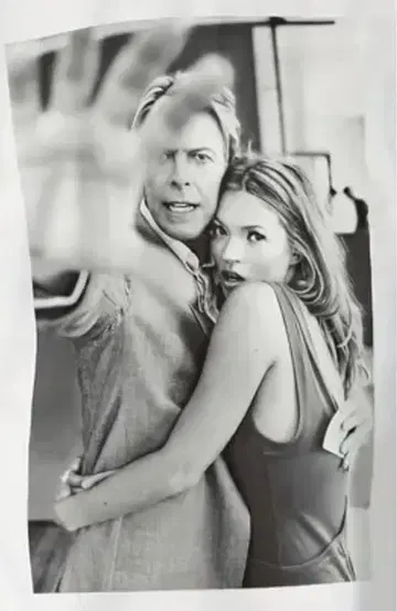 데이비드 보위 David Bowie 케이트모스 Katemoss 티셔츠