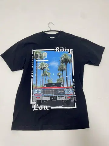 티셔츠 반팔 임팔라 SHAKA HIPHOP 미국차 로스앤젤레스 치카노