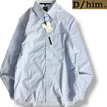 J6251 새상품 D/him. 옥스퍼드 셔츠 색스 블루 48