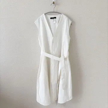 스터닝 루어 시어서커 비대칭 베스트 슬리브리스 S