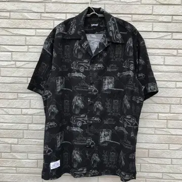 Schott 셔츠 L 블랙 갓 퍼 레이온 100
