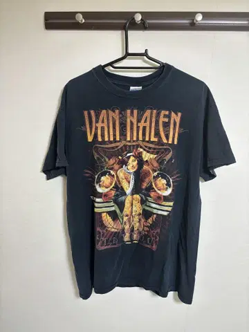 Van Halen 티셔츠 블랙