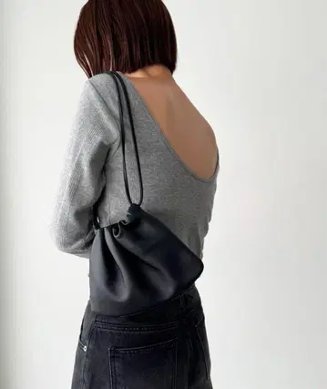 Elmar 가죽 미니 숄더백 블랙 복조리 새상품급 캐널진