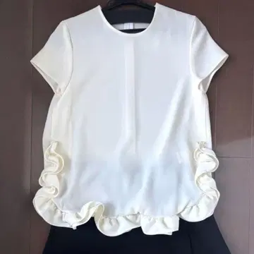요코 짱 프론트 프릴 블라우스 36
