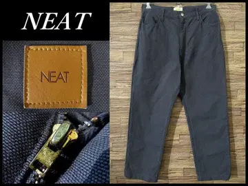 정가 30,800엔 24SS NEAT 니트 5포켓 덕 팬츠 48