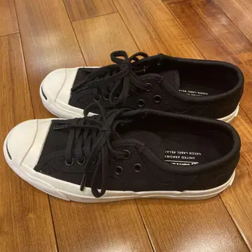 CONVERSE Jack Purcell 블랙 스니커즈