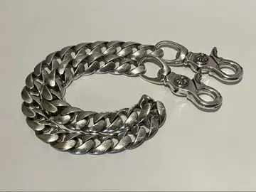 실버 925 클래식 지갑 체인 50.5cm 고품질 199g