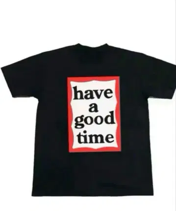 have a good time 티셔츠 블랙