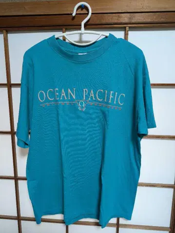 OCEAN PACIFIC 티셔츠 프린트 T 90's 구제 의류 USA제
