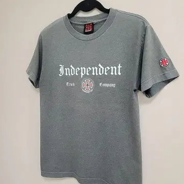 INDEPENDENT 티셔츠 인디펜던트 스케이터 그레이