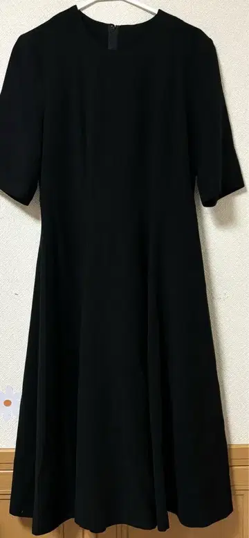 여성용 수트 포멀 무릎 기장 원피스 M 사이즈 블랙