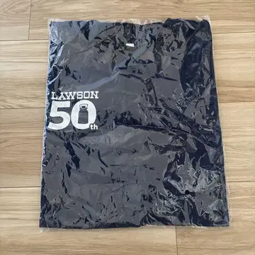 LAWSON 50주년 기념 티셔츠 빅 사이즈 네이비