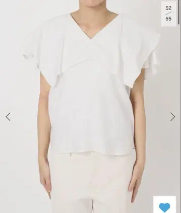 [세탁 가능] 퍼지 린넨 스퀘어 케이프 블라우스
