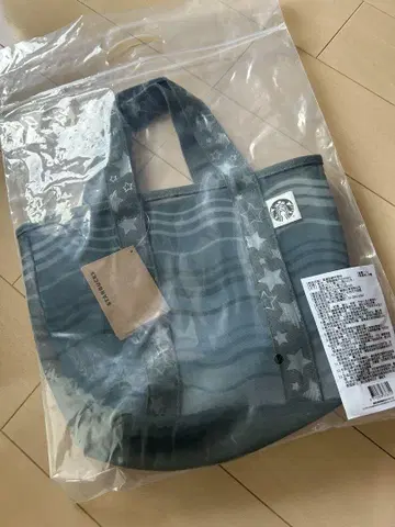 스타벅스 메쉬 백 그린 중형