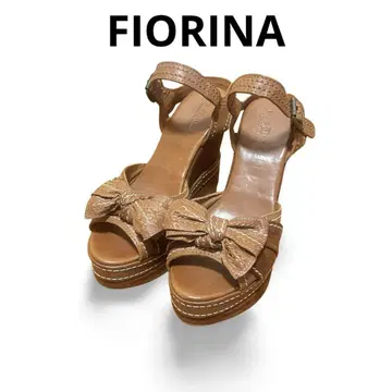고급 샌들 브랜드 FIORINA 피오리나 샌들 통굽 이탈리아제