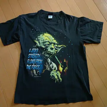 스타 워즈 Yoda 티셔츠 1996년 제작 요다