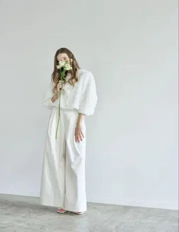 택 포함 새상품 CARLA EARY 발수 와이드 팬츠