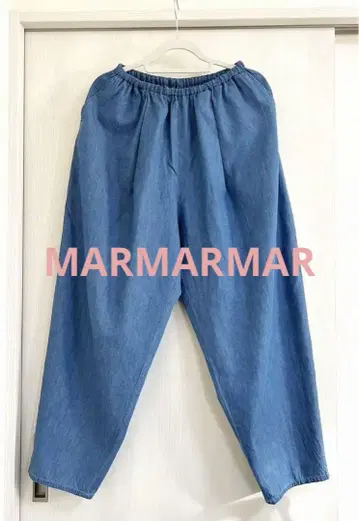 MARMARMAR 데님 이지 팬츠