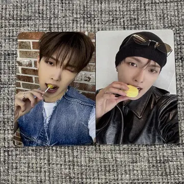 최저가 ATEEZ LINE FRIENDS 포토카드 세트 홍중