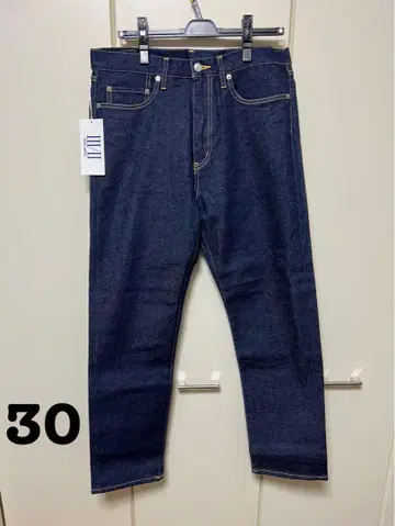 미사용품 TRIPLE DOUBLE 30 인디고 데님 TDS-001