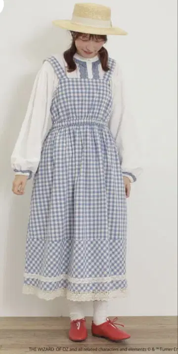 SM2 오즈의 마법사 콜라보 오버롤 스커트