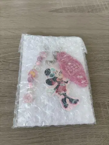 미니 아크릴 키링 핑크