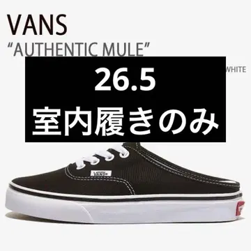 VANS 반스 스니커즈 AUTHENTIC MULE 26.5