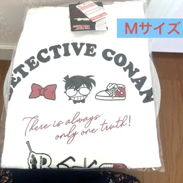 명탐정 코난 시마무라 콜라보 에도가와 코난 T셔츠 M 사이즈