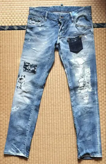 디스퀘어드 DSQUARED2 데미지 가공 데님