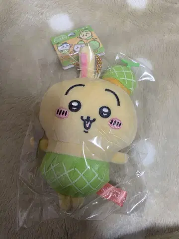 치이카와 토끼 봉제 인형 키링 홋카이도 지역 한정 멜론