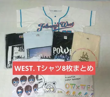 WEST. 투어 셔츠 외 8장 묶음 판매 라이브 통판판