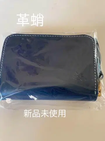 가죽 문어 미니 지갑 미사용 새상품