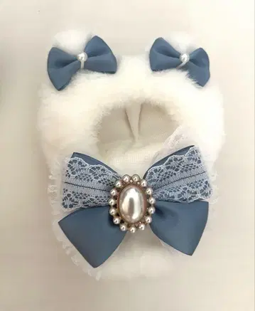 인형 의류 10cm 스카이블루