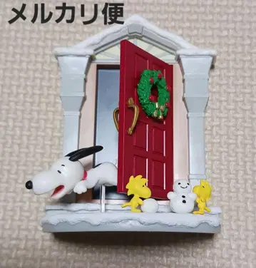 리멘트 SNOOPY's Door Story 피규어 SNOWDAY