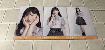 노기자카46 브로마이드 오가와 아야 빅 보타이 블라우스 컴프