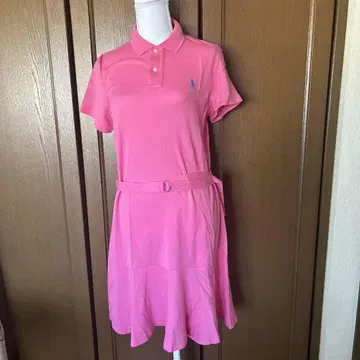 새상품 Polo Ralph Lauren 폴로 셔츠 원피스 여성용 L