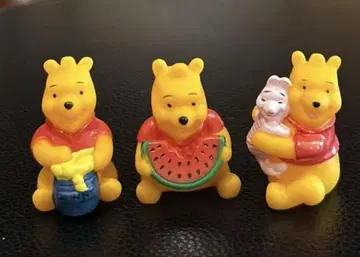곰돌이 푸 소프트 비닐 피규어 3종 레트로